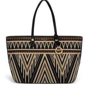 Henri Bendel West 57th Geo Tribal Tote